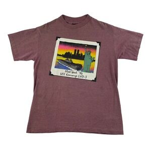 Signal Sport VTG Single Stitch Fleet Week 1994 Statue Of Liberty Size L USA